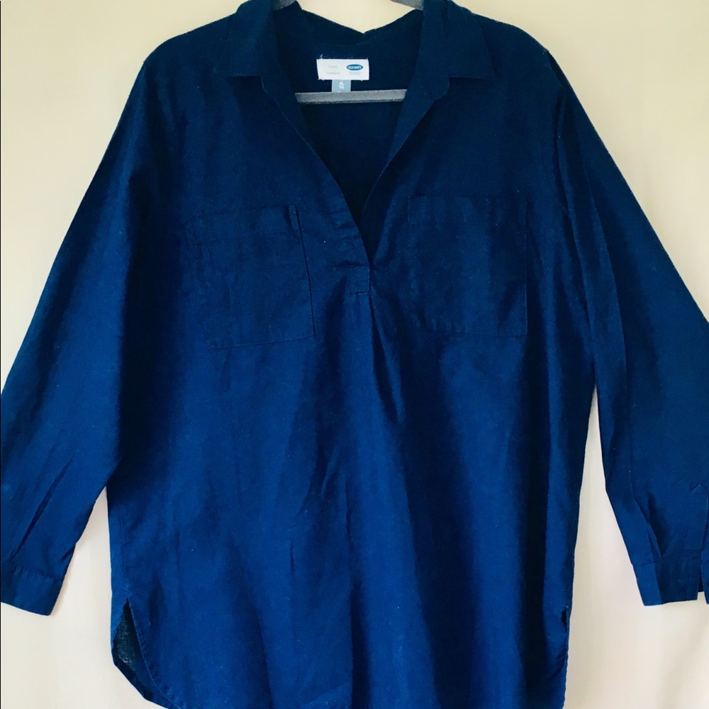 Old Navy linen blend tunic xl/tg